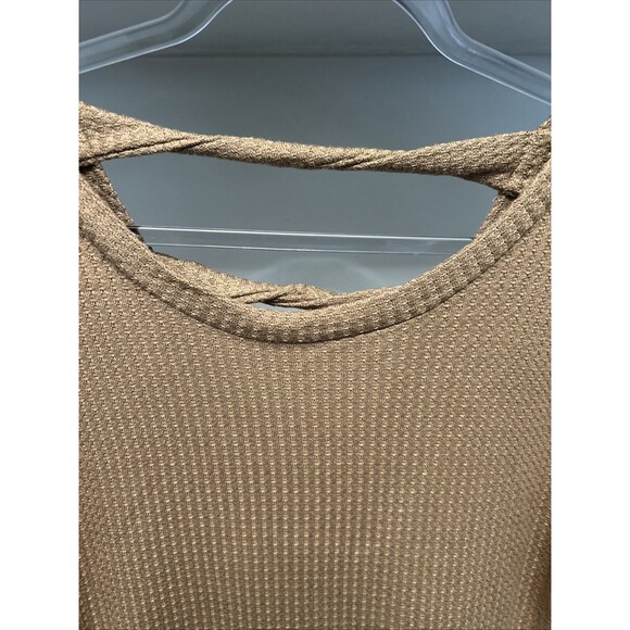 Women’s Small For The Republic Long Sleeve Lattice V-Neck Sweater New With Tags - Picture 2 of 7